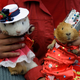 Two unrelated guinea pigs. Photo: AP